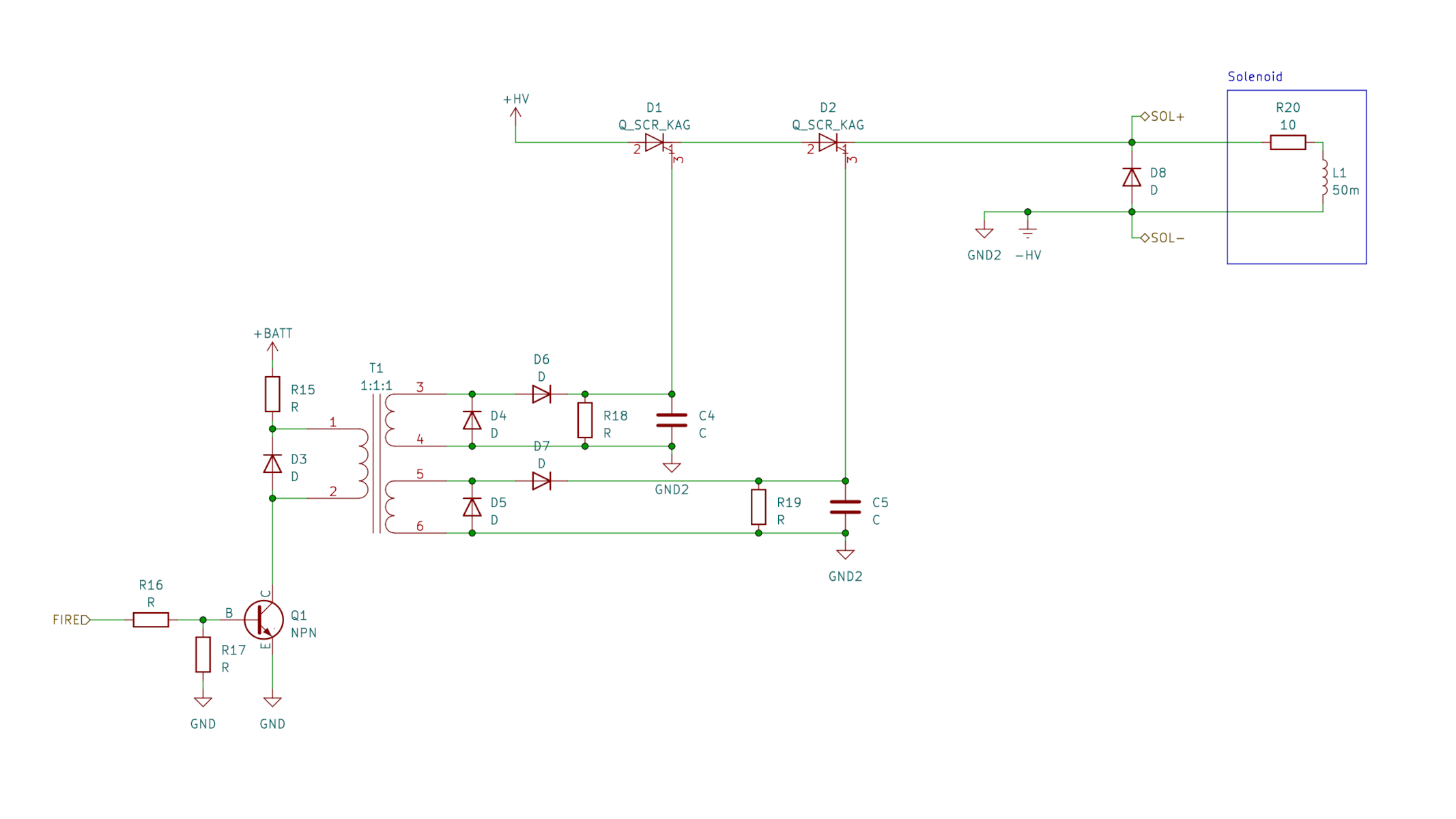 Firing Circuit Schematic